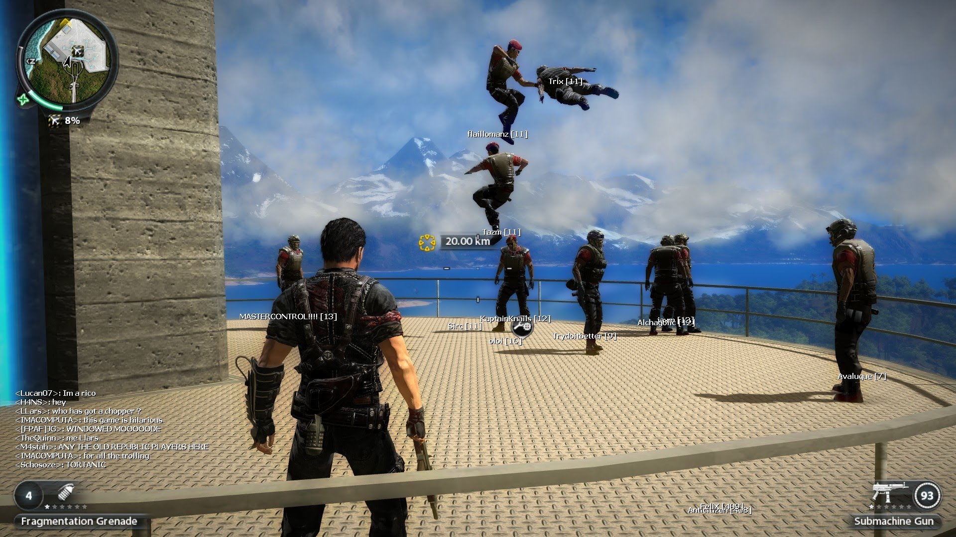 just cause 2 pc console